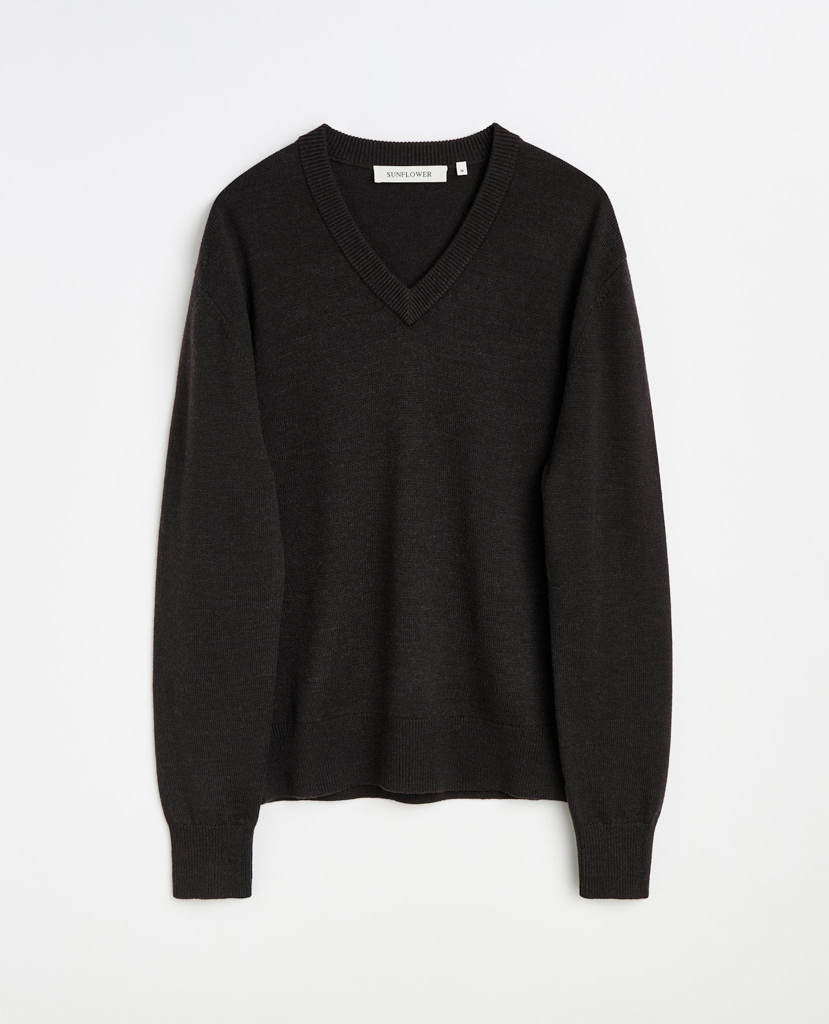 トップス sunflower Moon Merino V Neck /BLACK MOON MERINO V NECK – Sunflower
