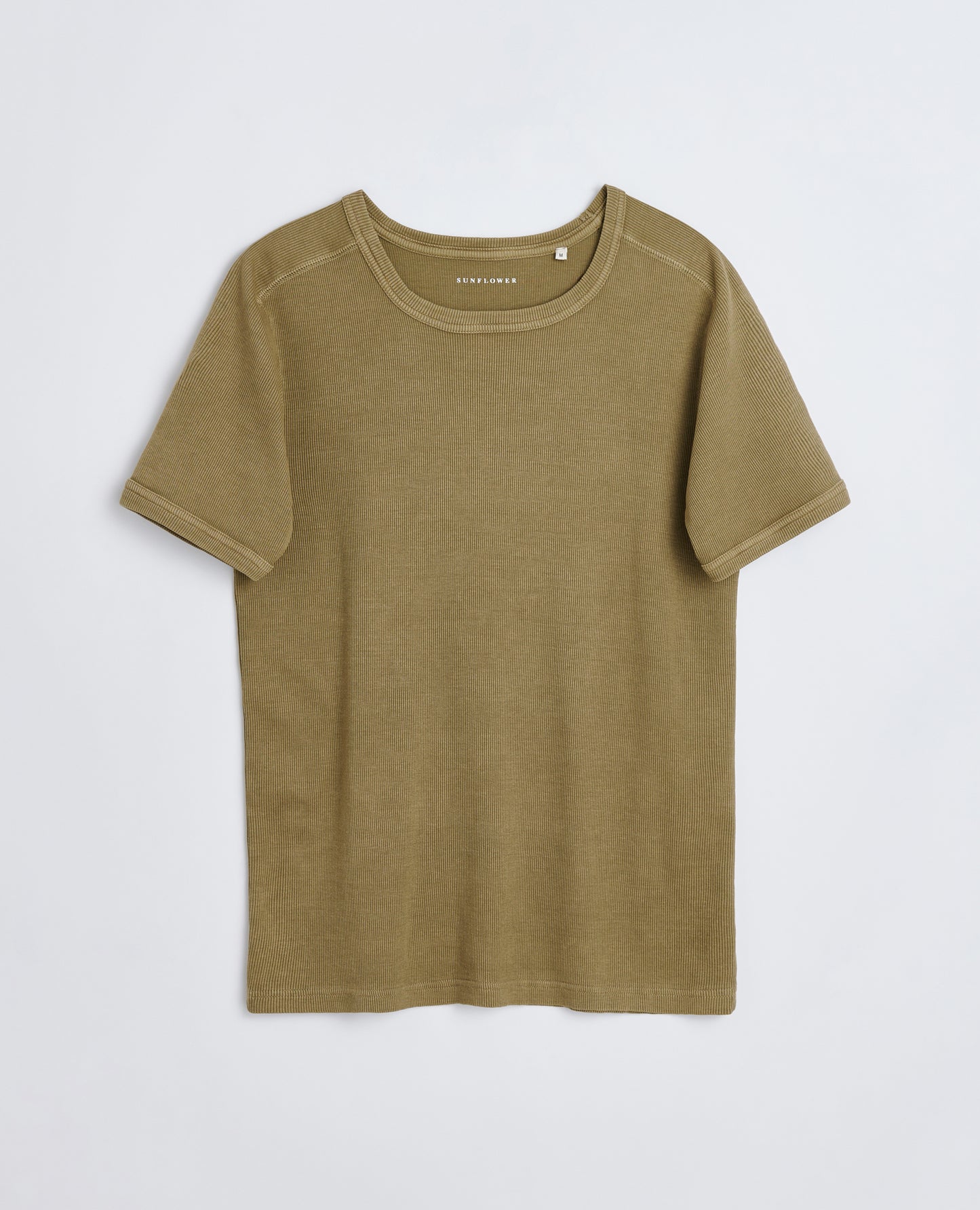 RIB TEE KHAKI