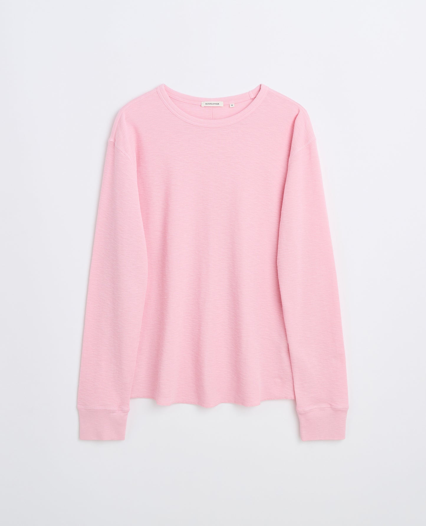 WAFFLE TEE LS