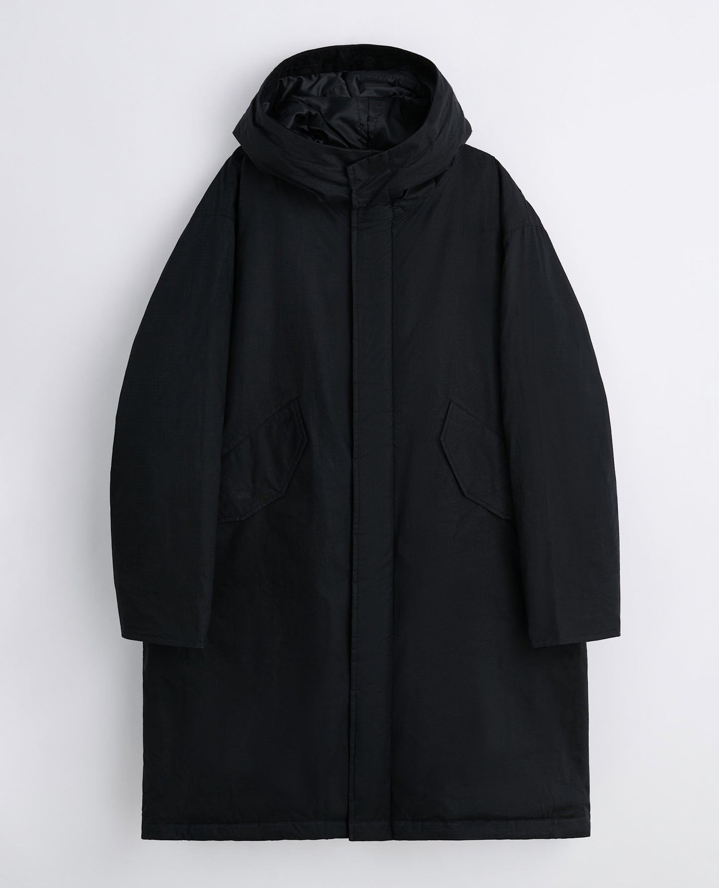 WAXED PARKA COAT