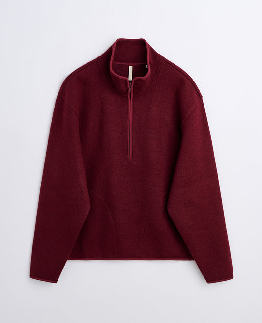 Wool Half Zip