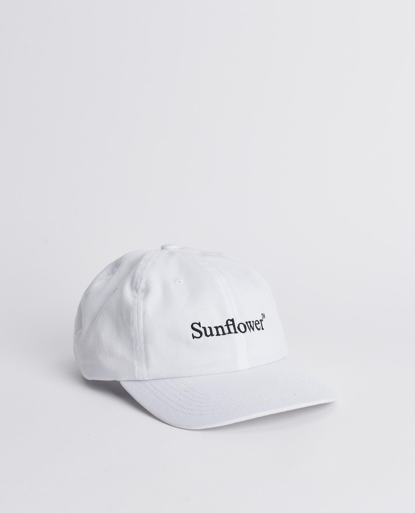 DAD TWILL CAP . WHITE