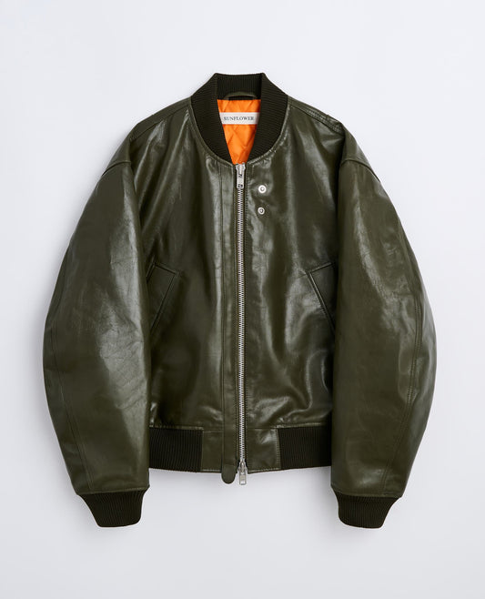 LEATHER FLIGHT JACKET