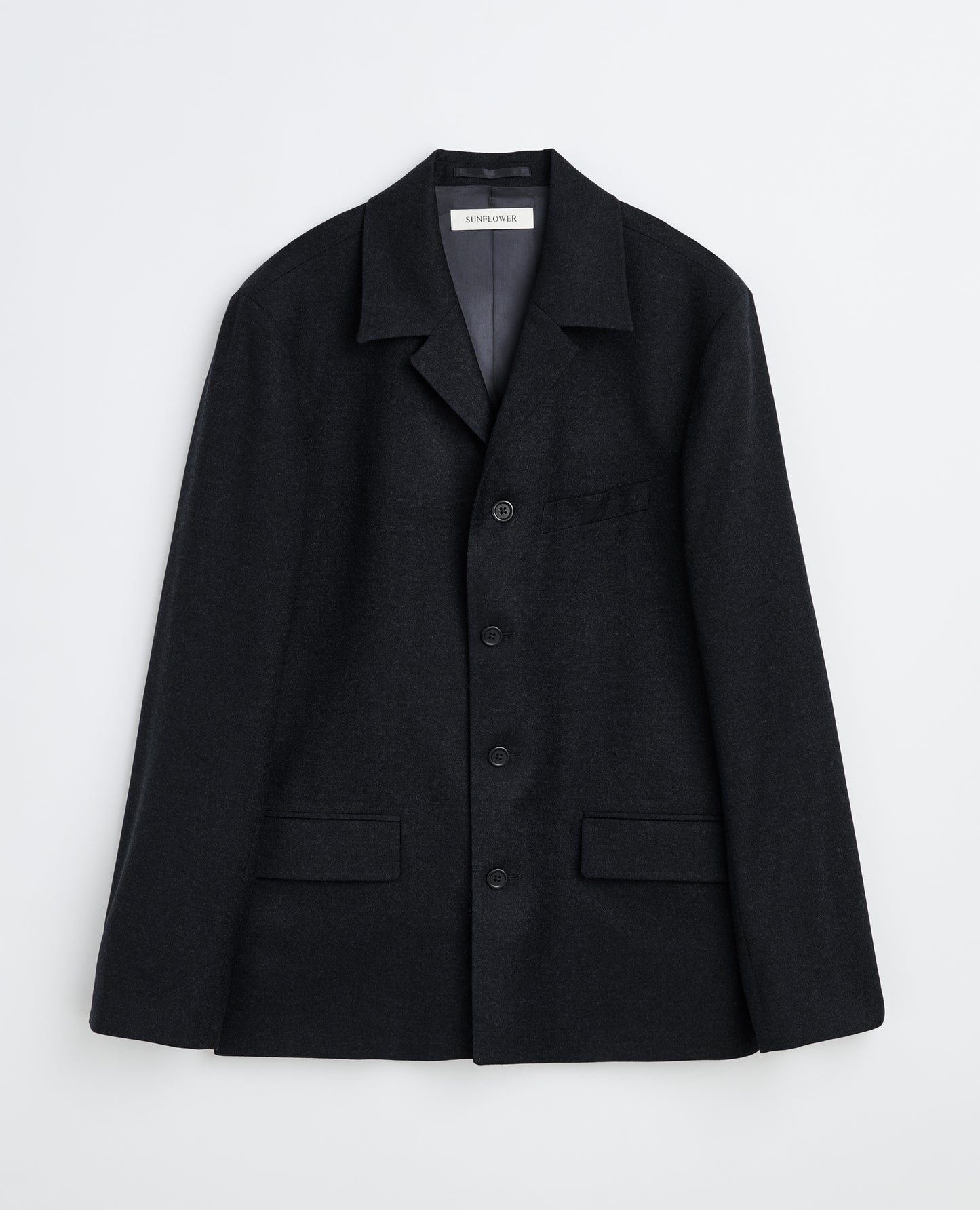4 BUTTON BLAZER TROPICAL WOOL