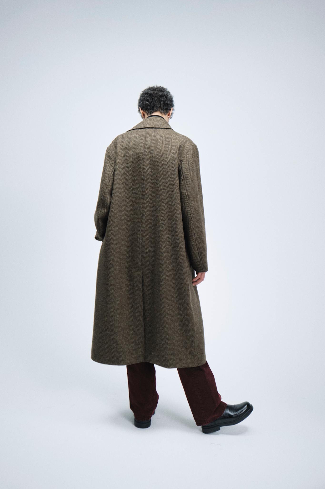 DB COAT HERRINGBONE