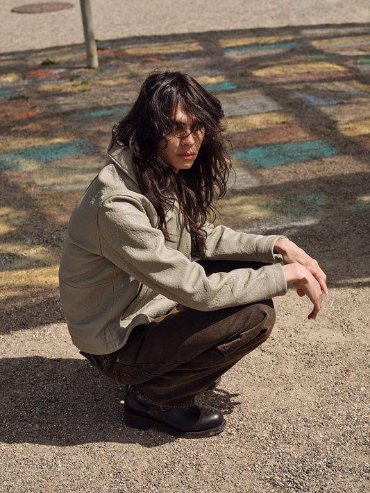 Short Leather Jacket