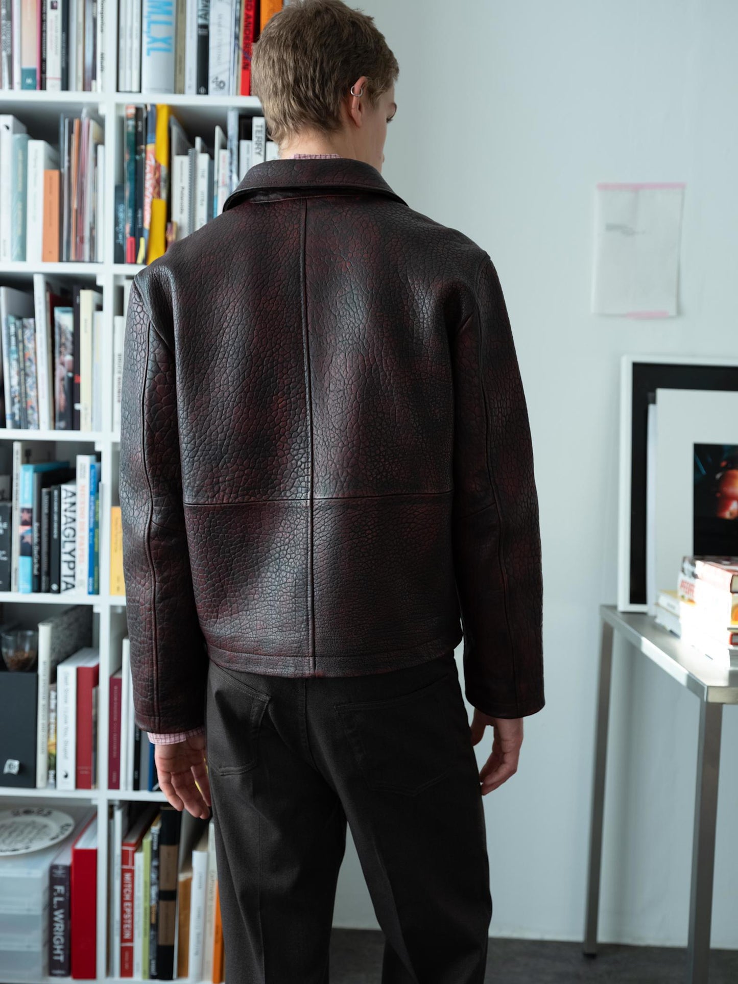SHORT LEATHER JACKET