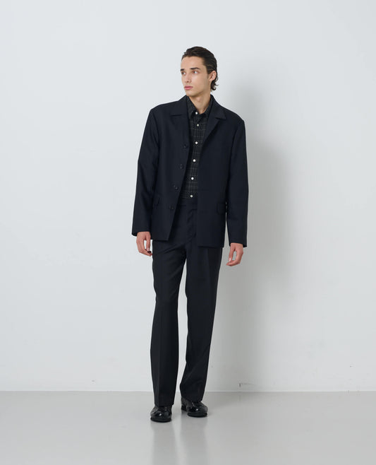 4 BUTTON BLAZER TROPICAL WOOL