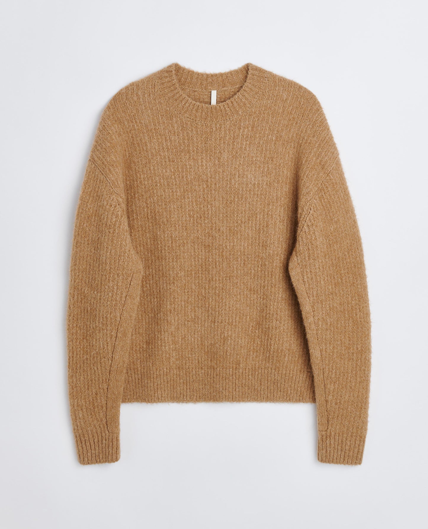 YAK SWEATER . CAMEL