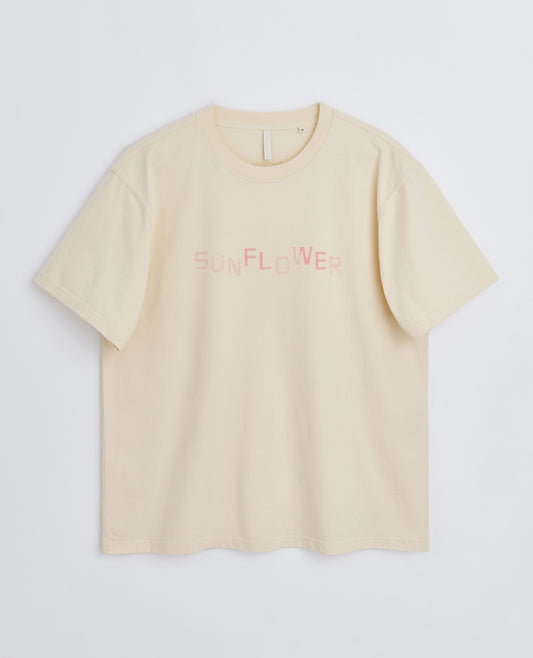 EASY LOGO TEE  . OFF WHITE