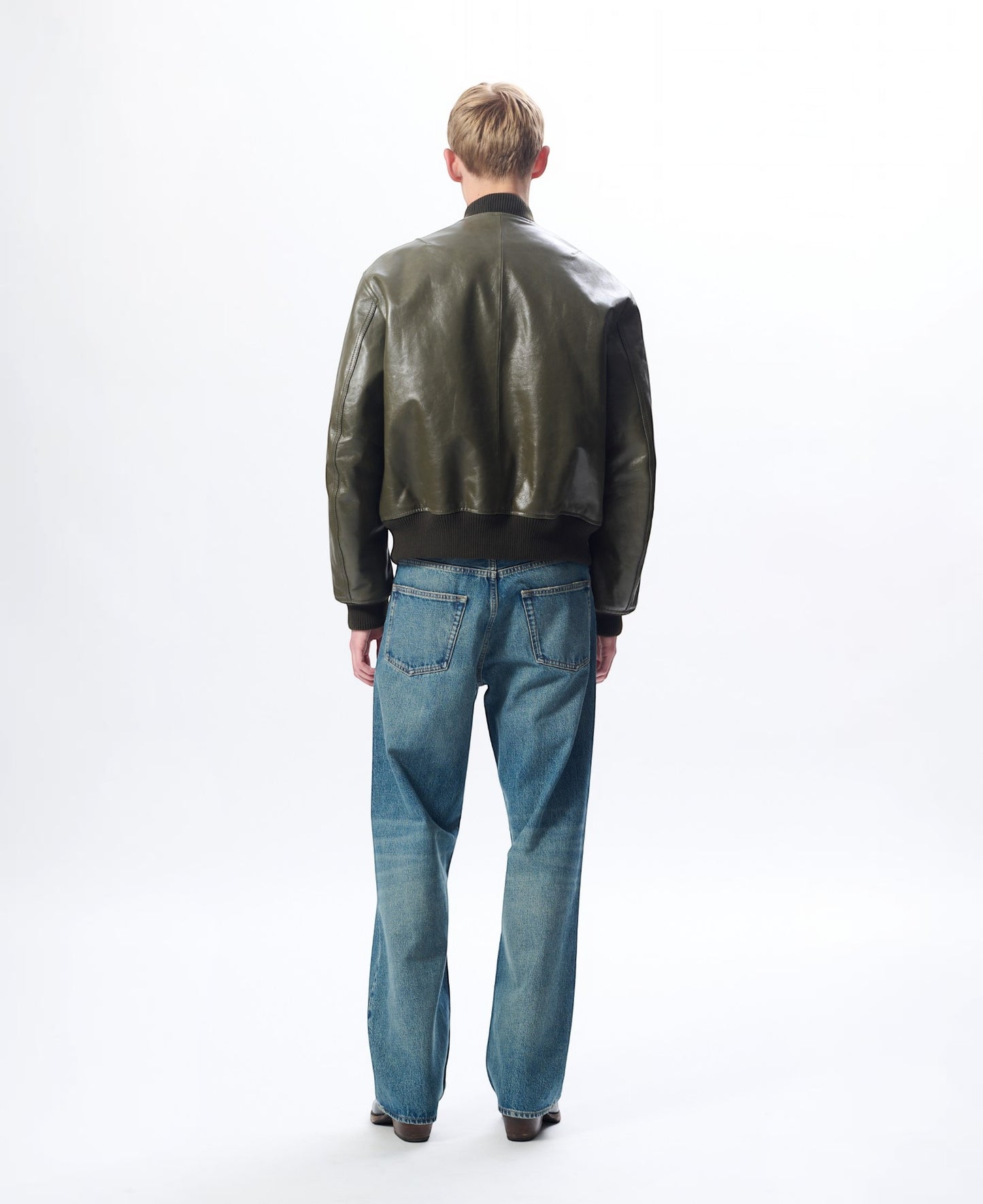 LEATHER FLIGHT JACKET