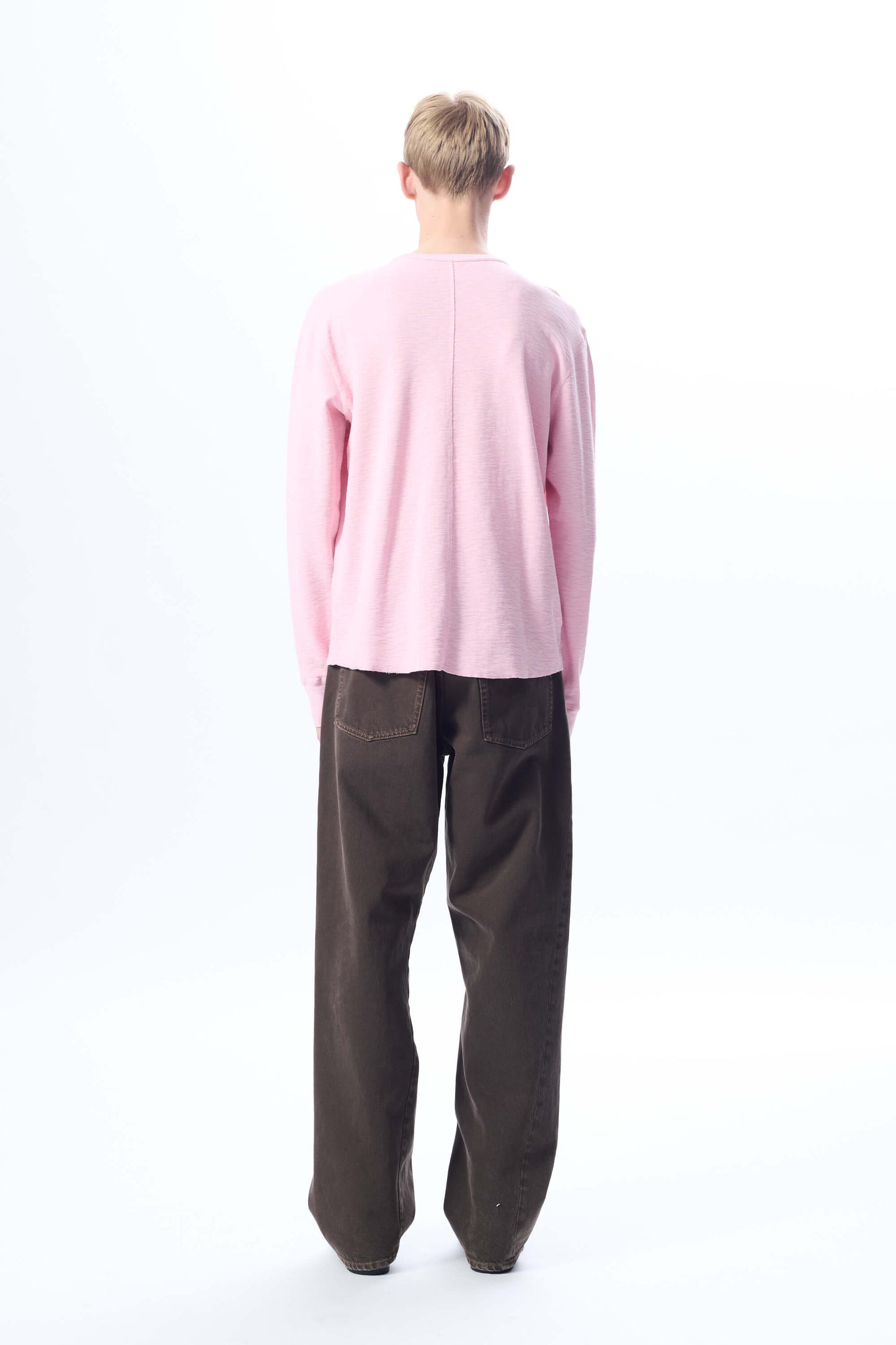 WAFFLE TEE LS