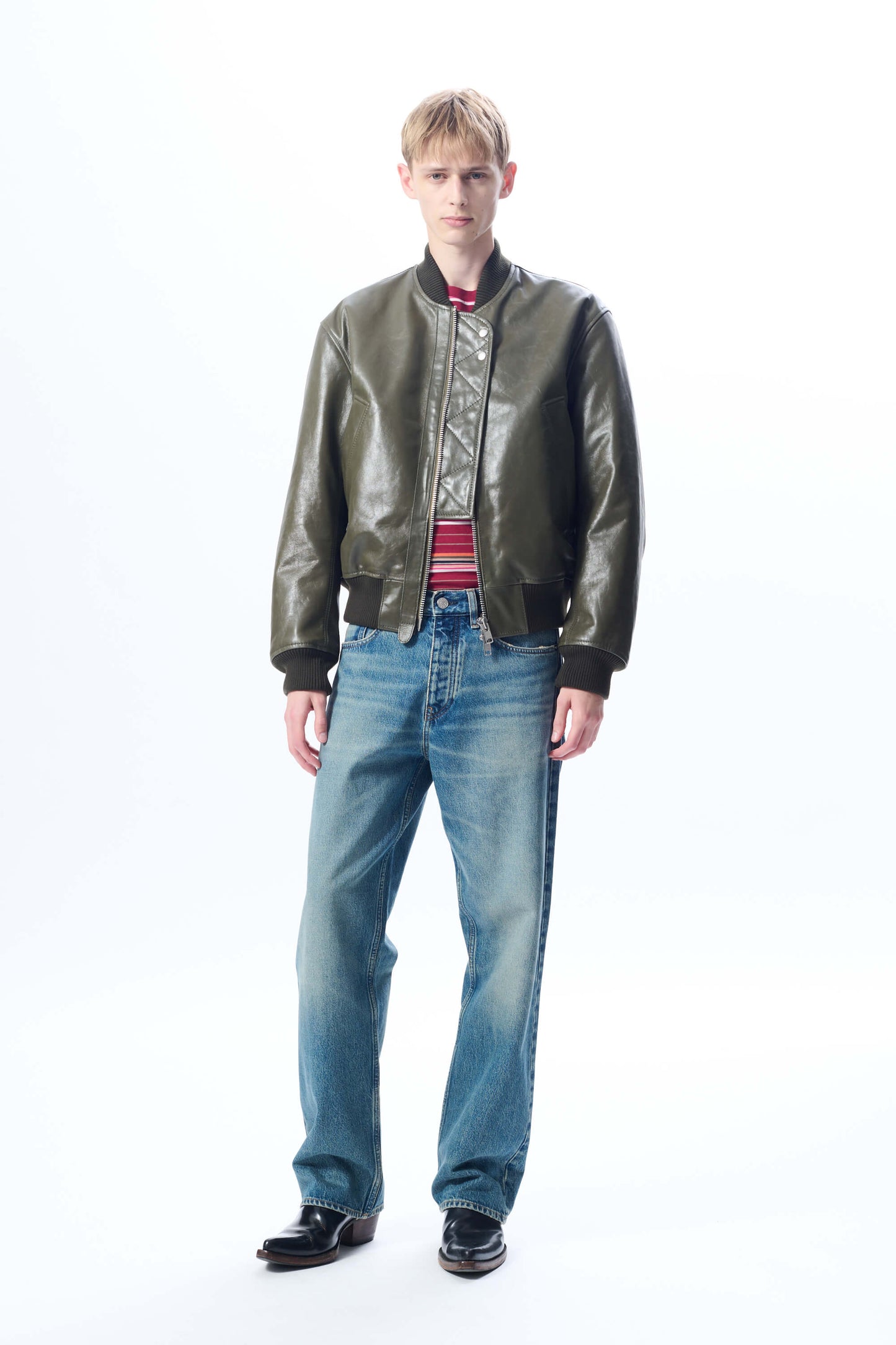 LEATHER FLIGHT JACKET