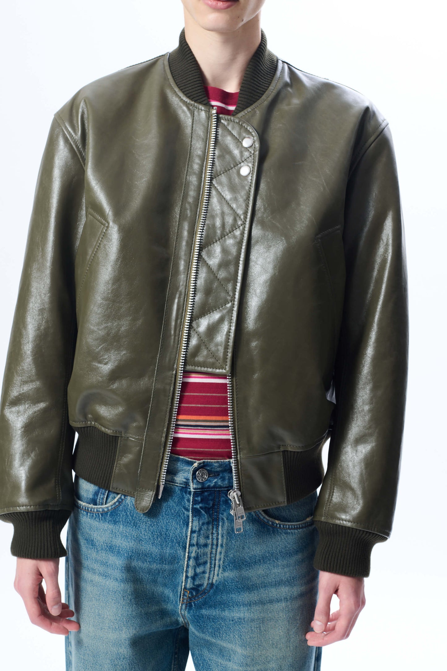 LEATHER FLIGHT JACKET