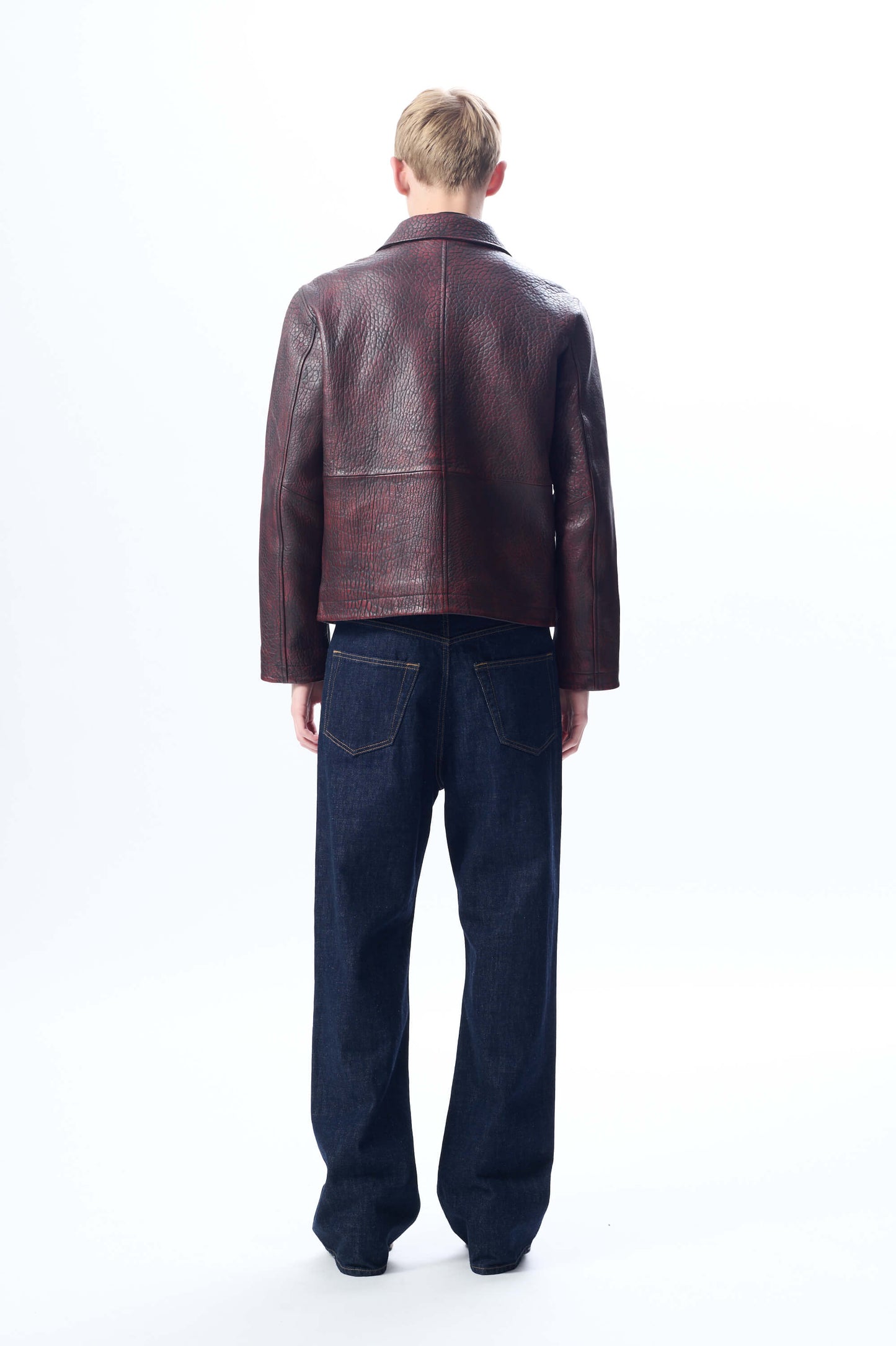 SHORT LEATHER JACKET