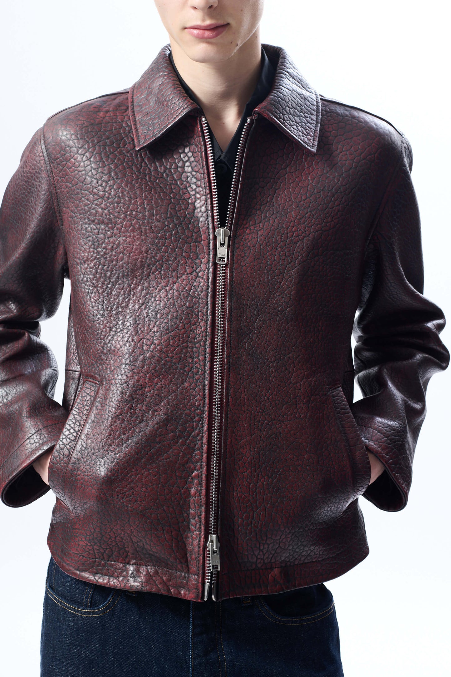 SHORT LEATHER JACKET