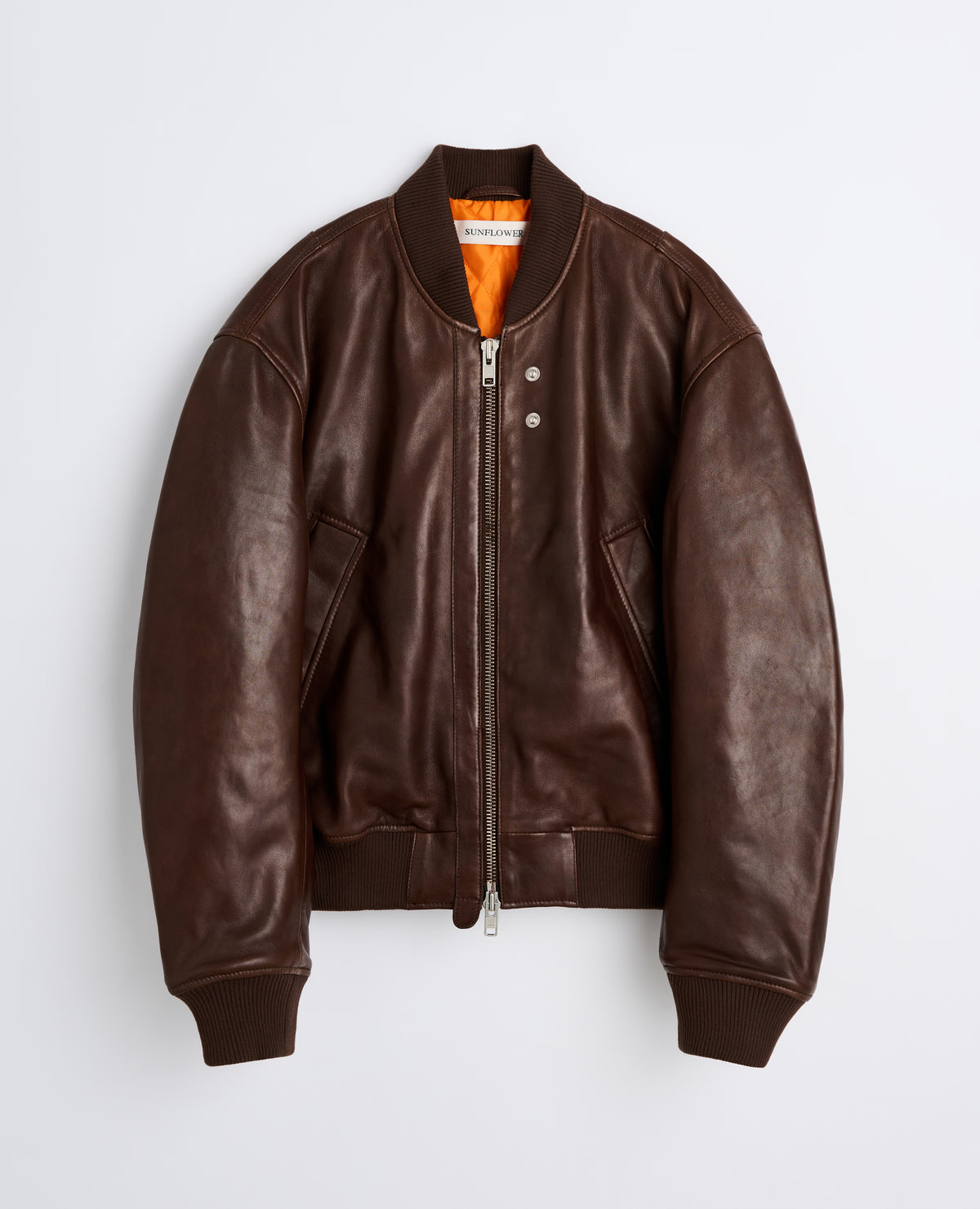 LEATHER FLIGHT JACKET