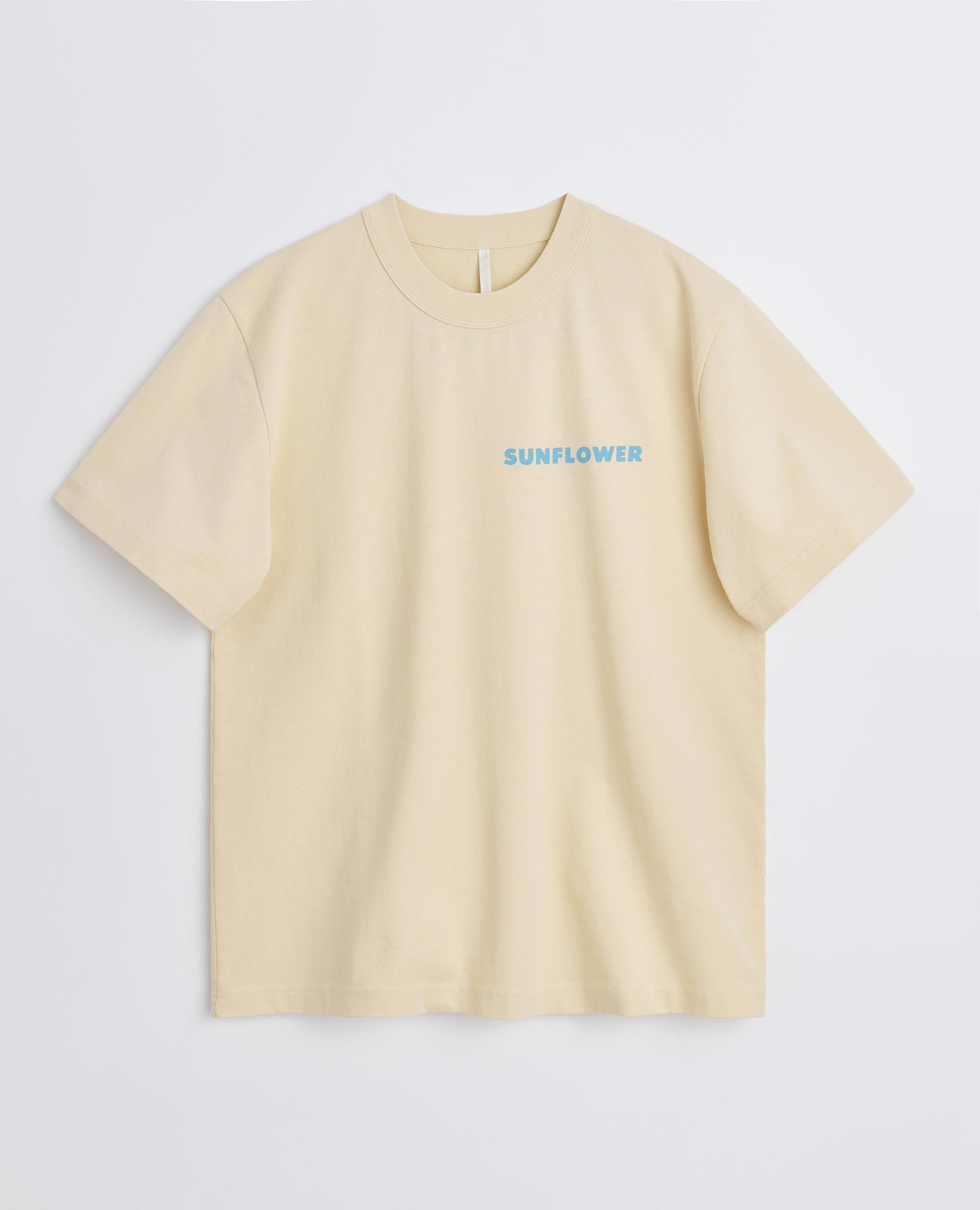 MASTER LOGO TEE SS . VANILLA