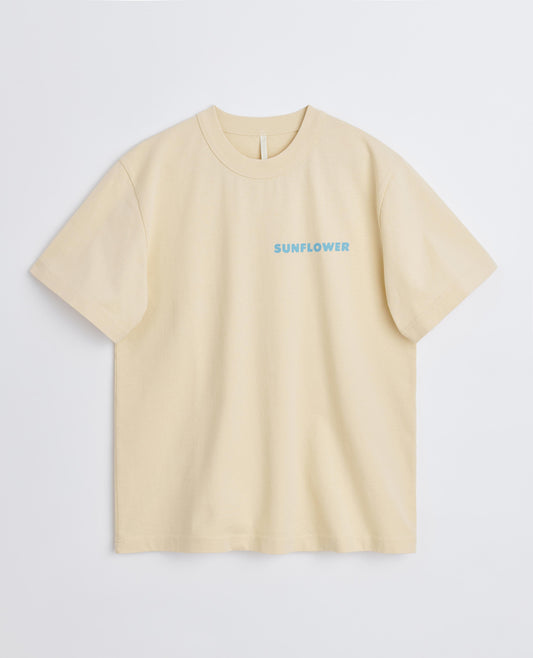 MASTER LOGO TEE SS . VANILLA