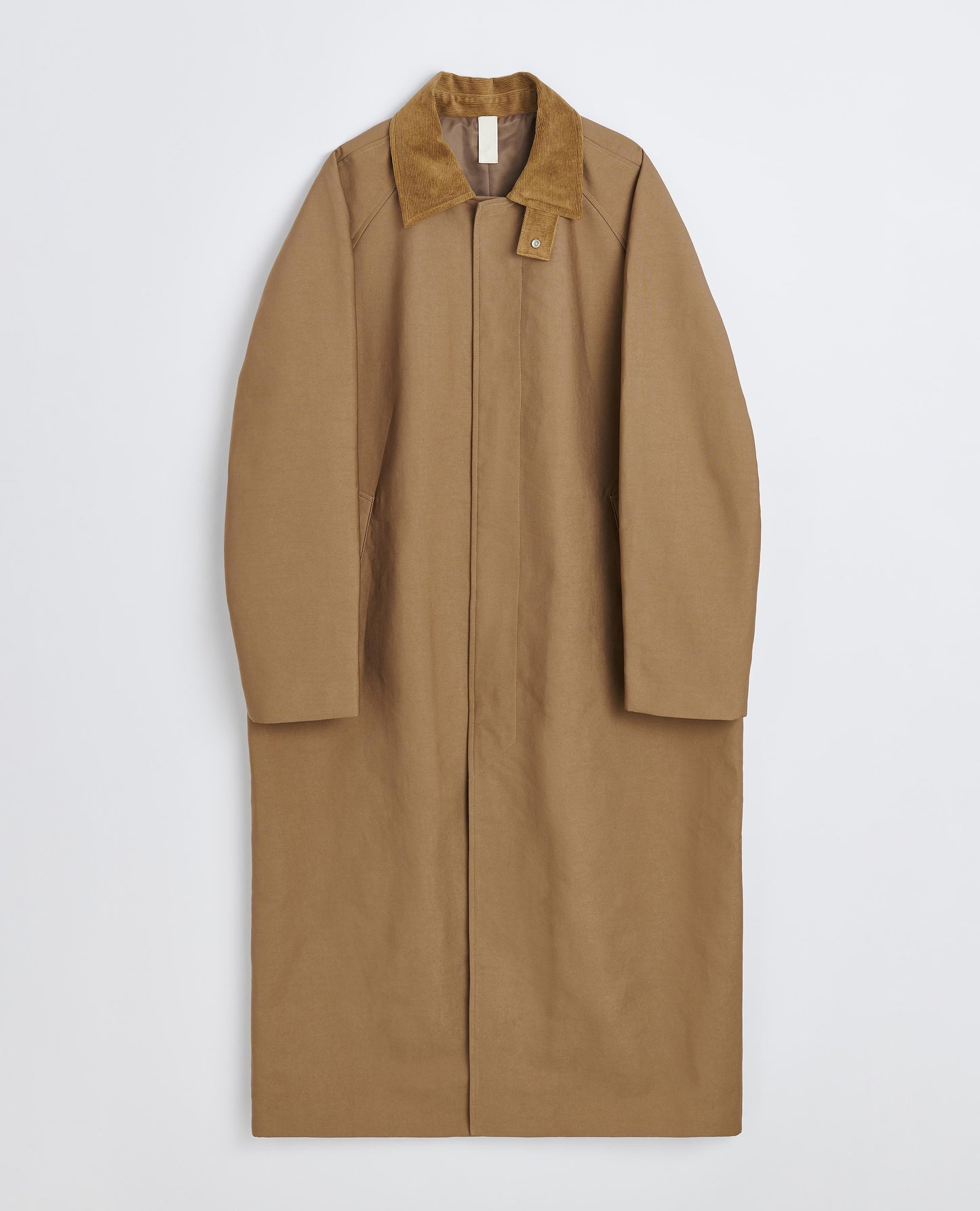 RAGLAN COAT LONG . SAND