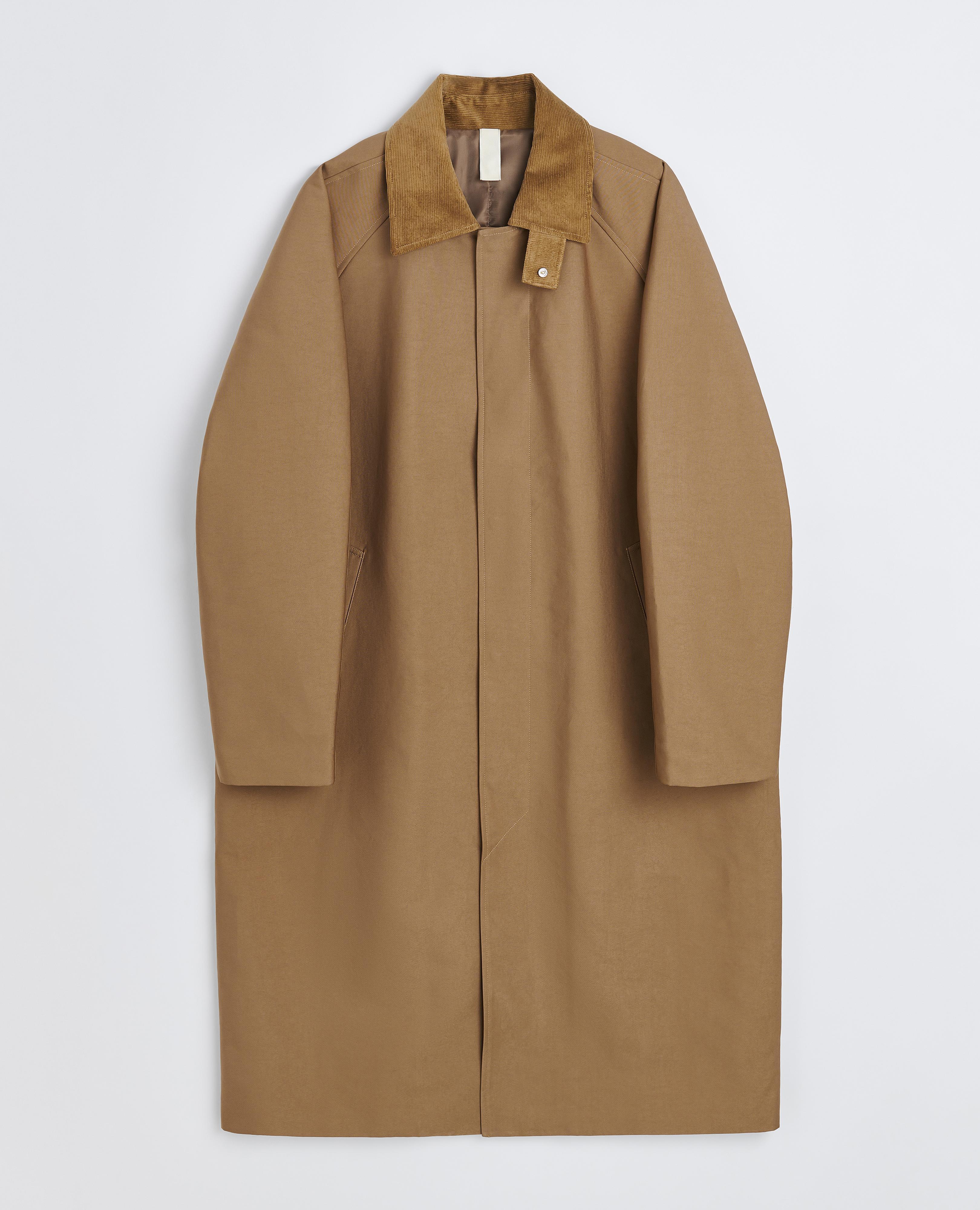 RAGLAN COAT . SAND – Sunflower