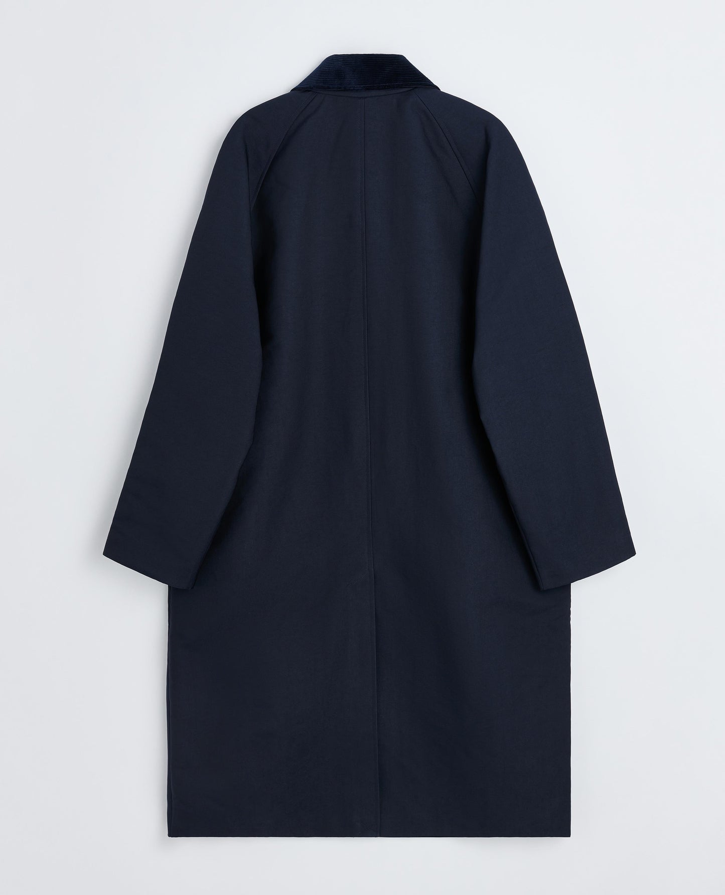 RAGLAN COAT . NAVY