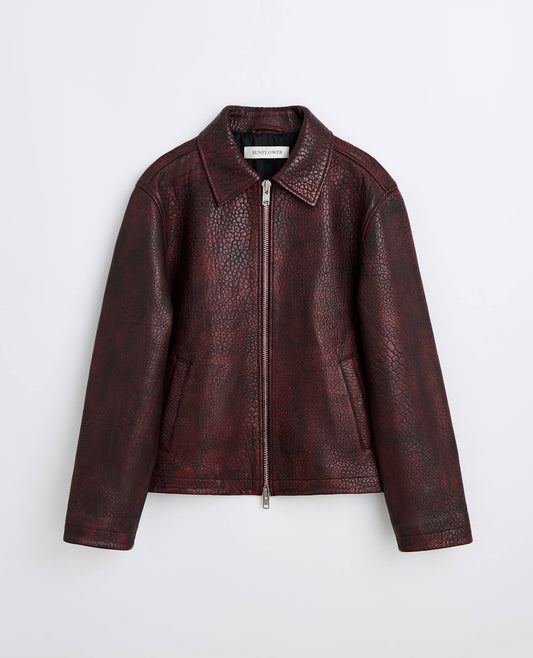 SHORT LEATHER JACKET
