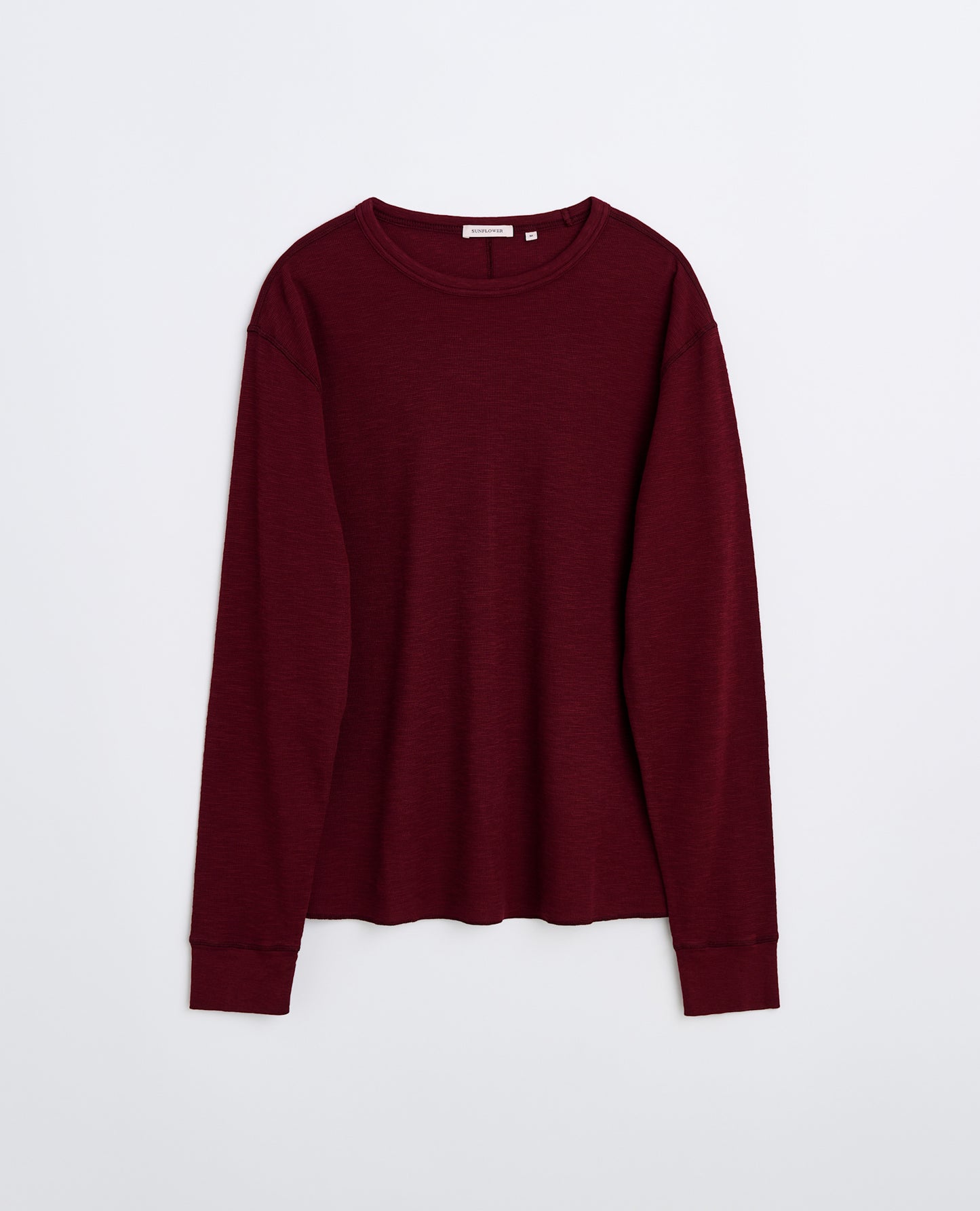 WAFFLE TEE LS