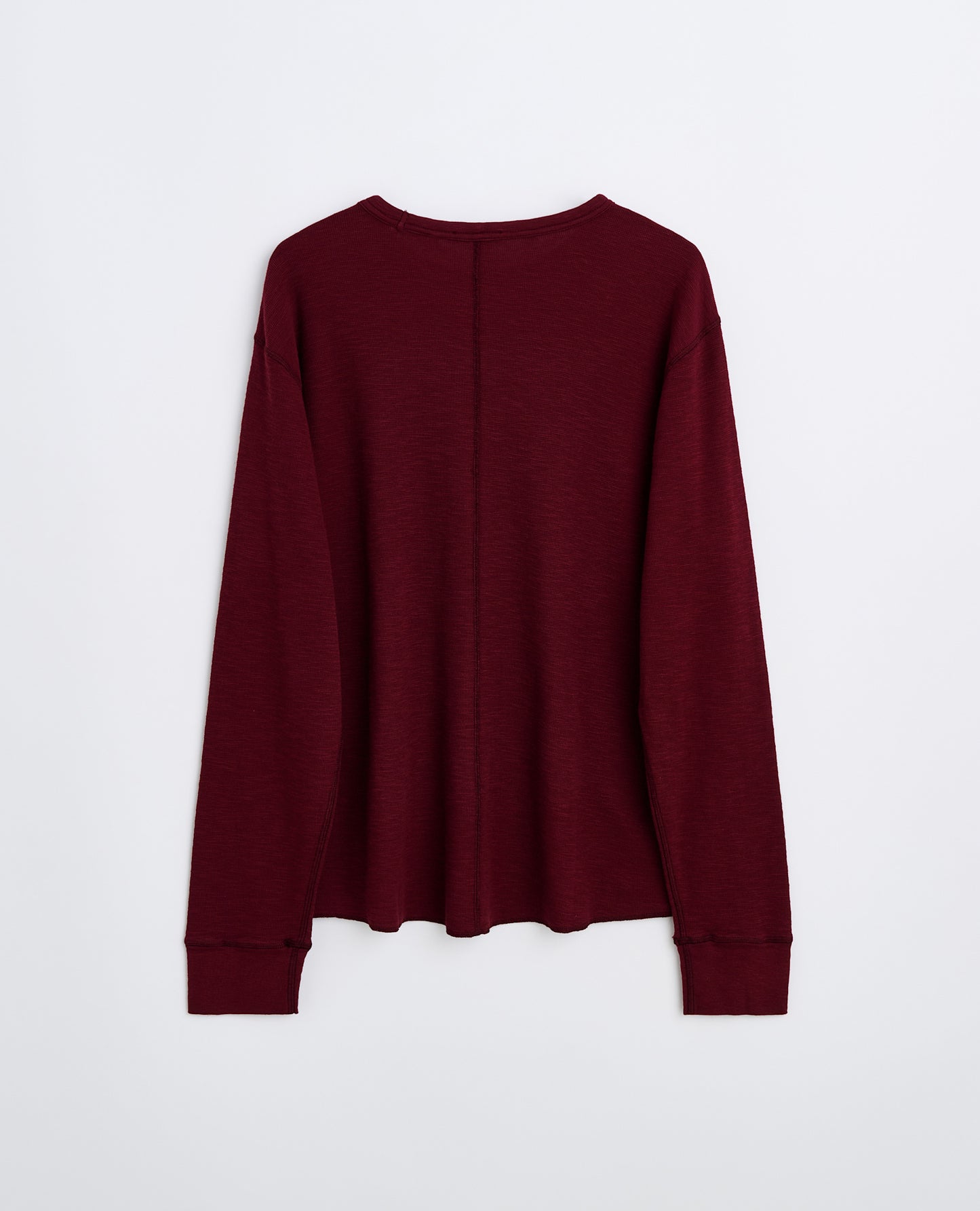 WAFFLE TEE LS