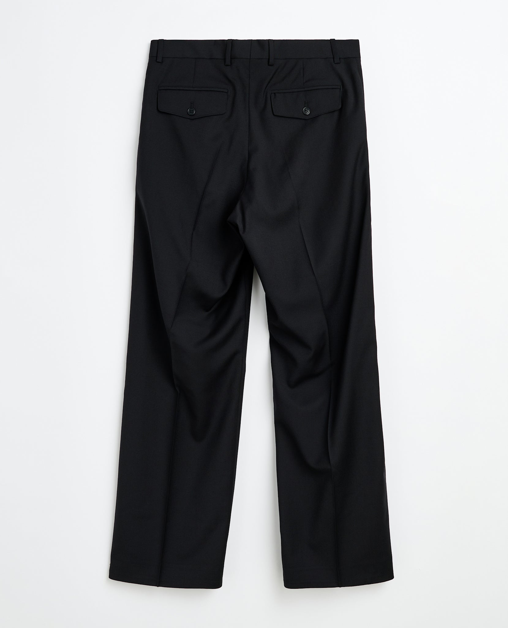 WIDE PLEATED TROUSER TROPICAL WOOL – Sunflower