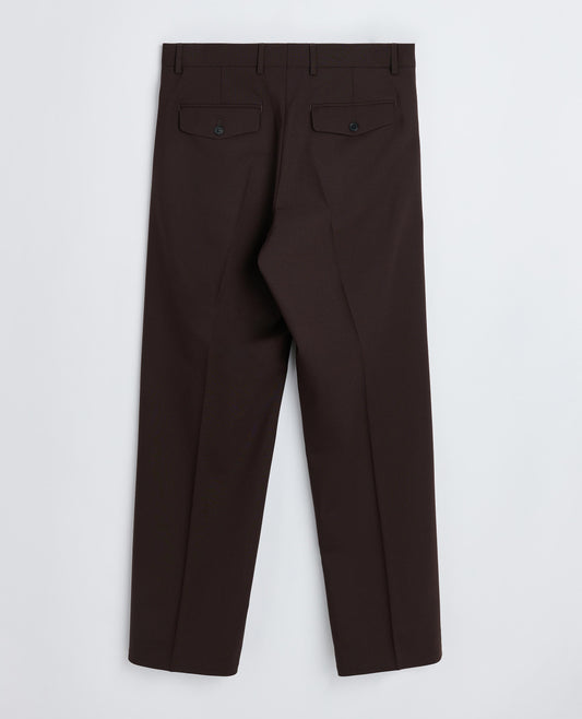 WIDE PLEATED TROUSER