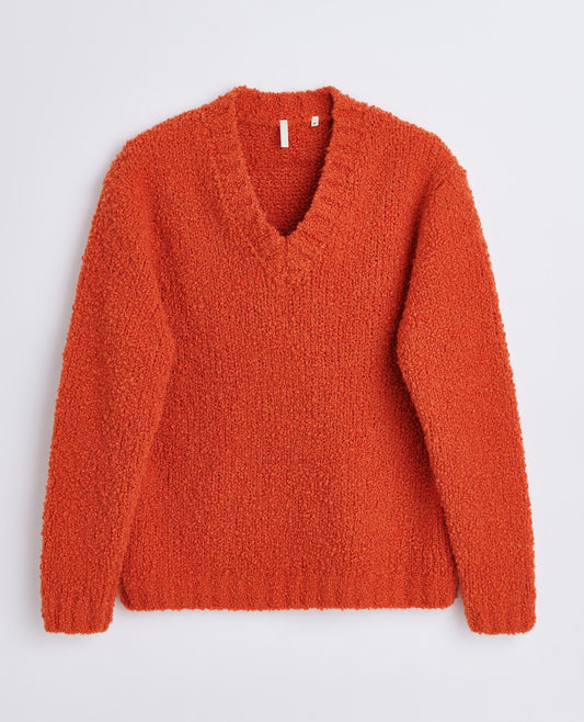 ASKE SWEATER . BURNT ORANGE