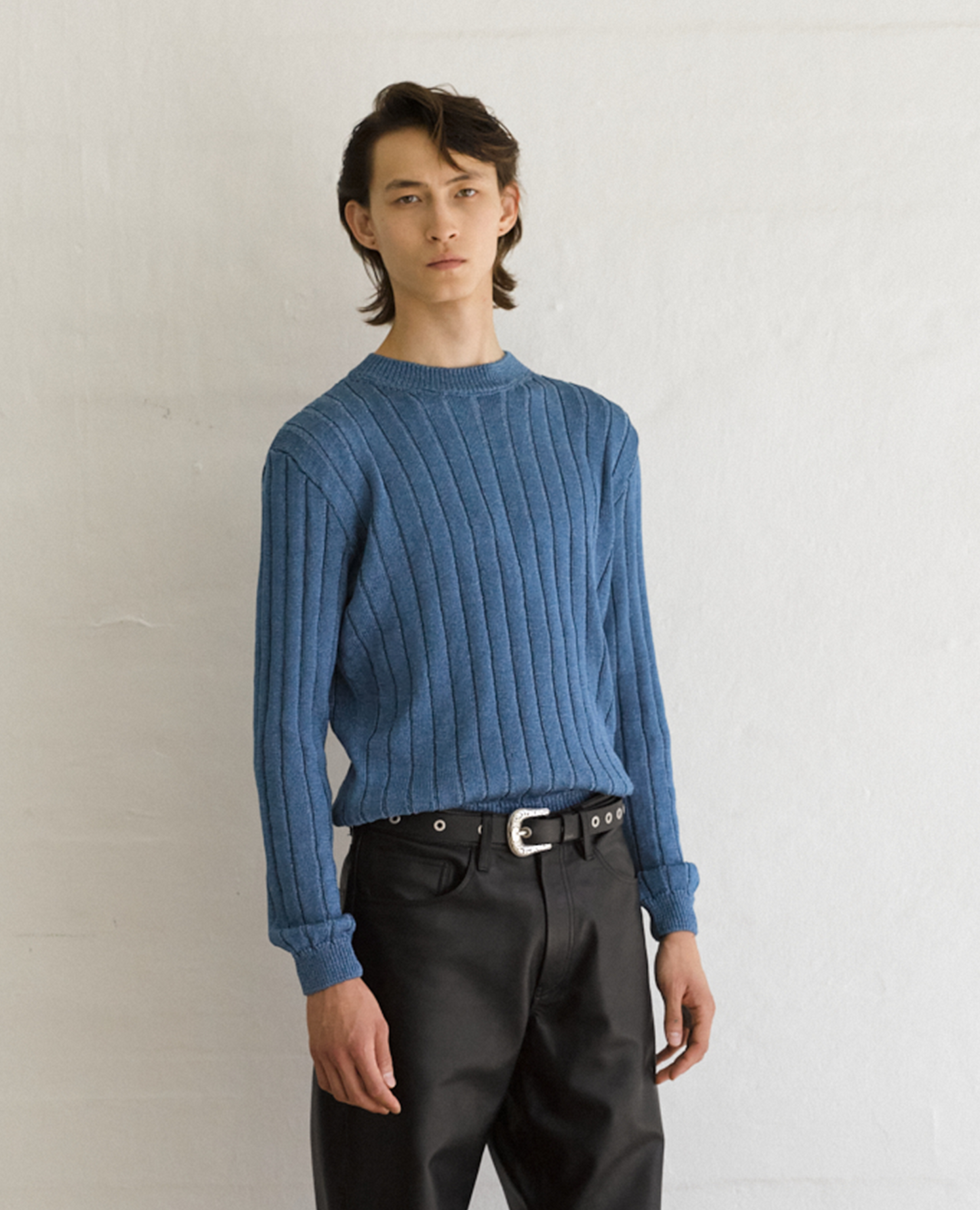 MICK SWEATER . BLUE