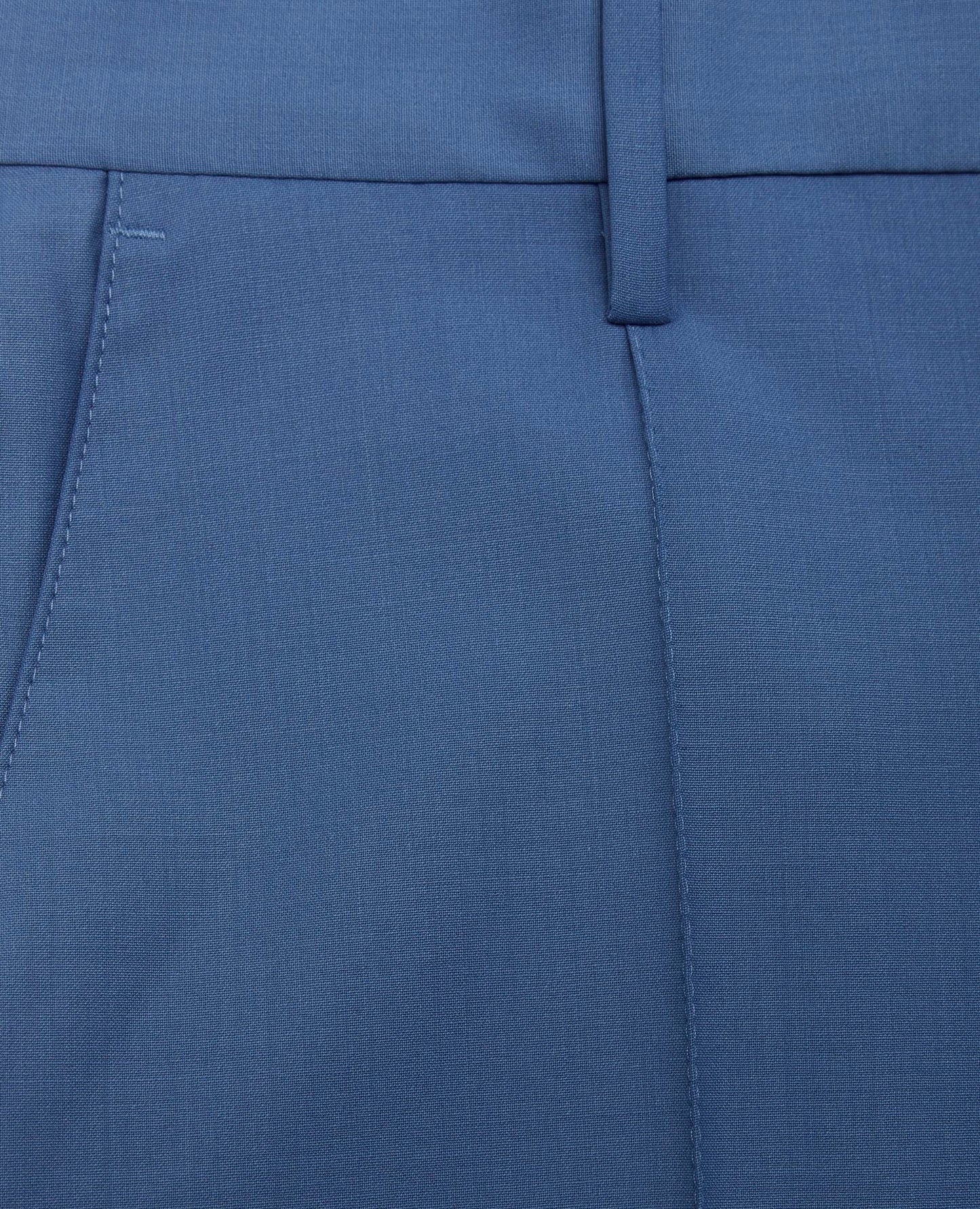 SHARP TROUSERS WOOL . BLUE