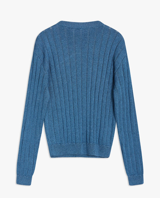 MICK SWEATER . BLUE